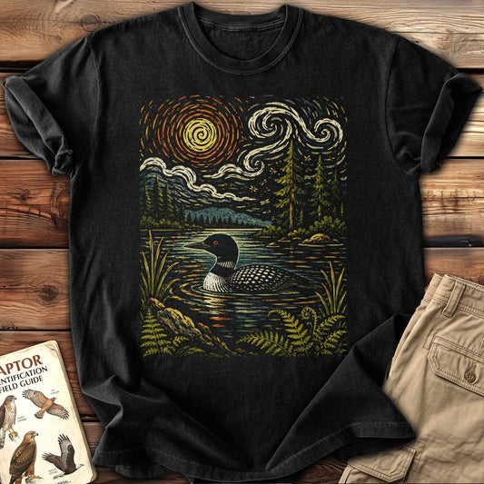 Starry Loon Night T-Shirt