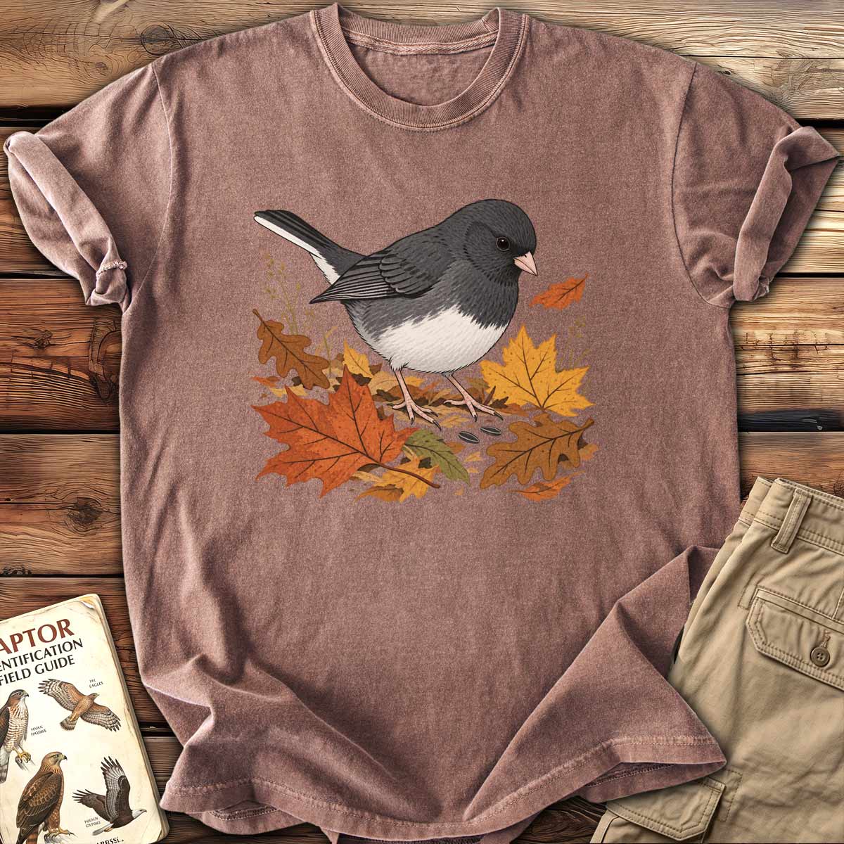 Junco in Fall T-Shirt