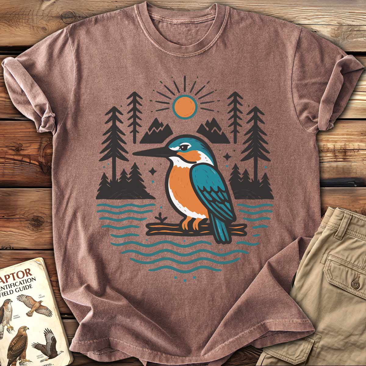 Kingfisher Totem T-shirt