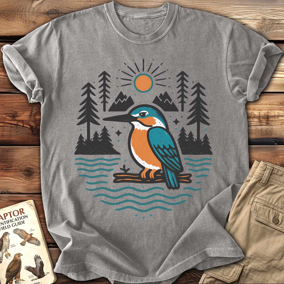 Kingfisher Totem T-shirt