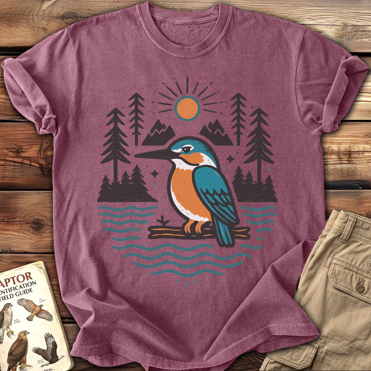 Kingfisher Totem T-shirt