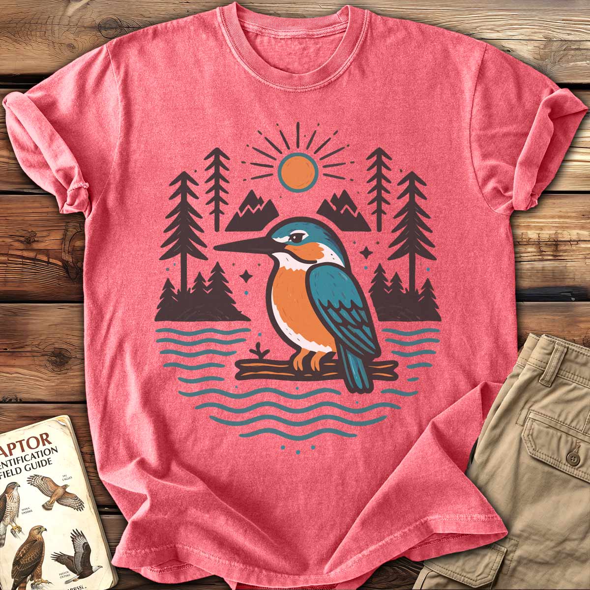 Kingfisher Totem T-shirt