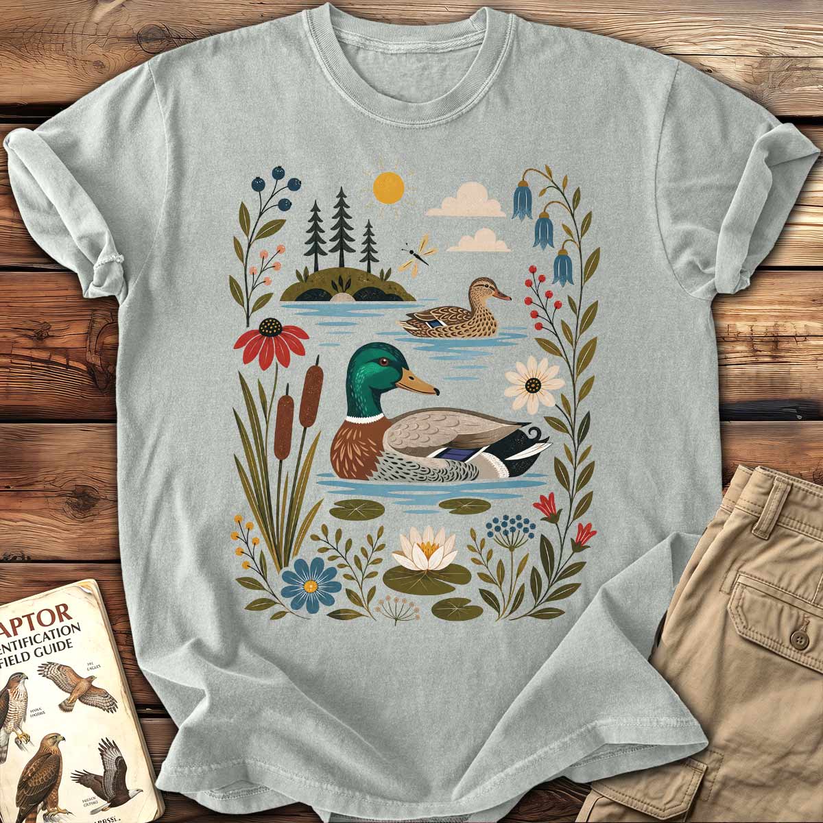 Mallards in the Reeds T-Shirt