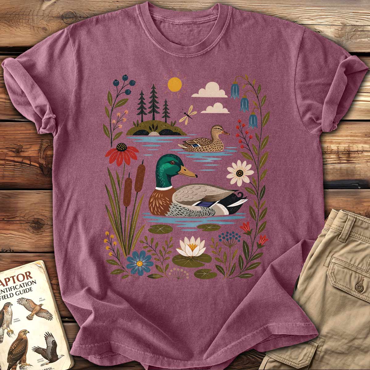 Mallards in the Reeds T-Shirt