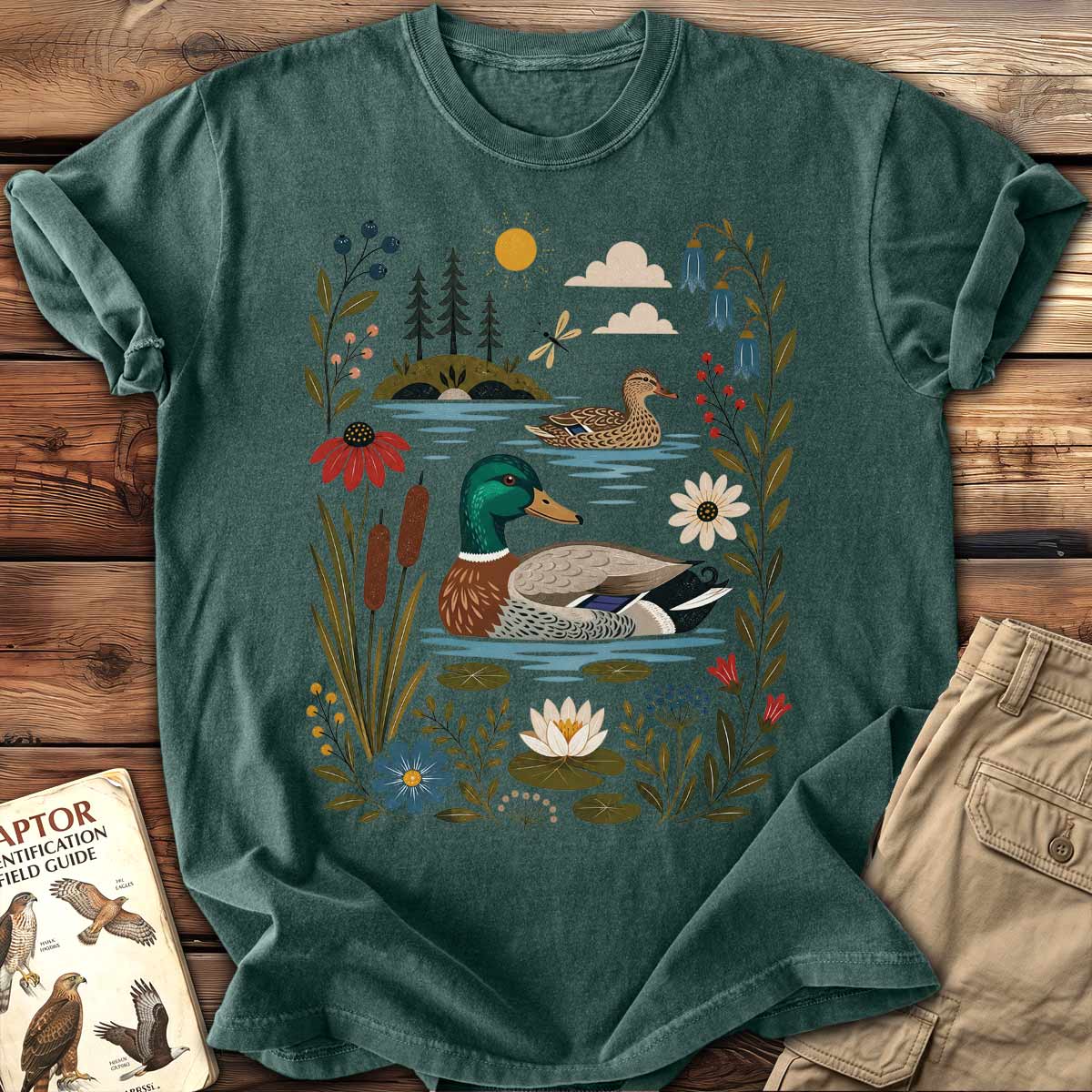 Mallards in the Reeds T-Shirt