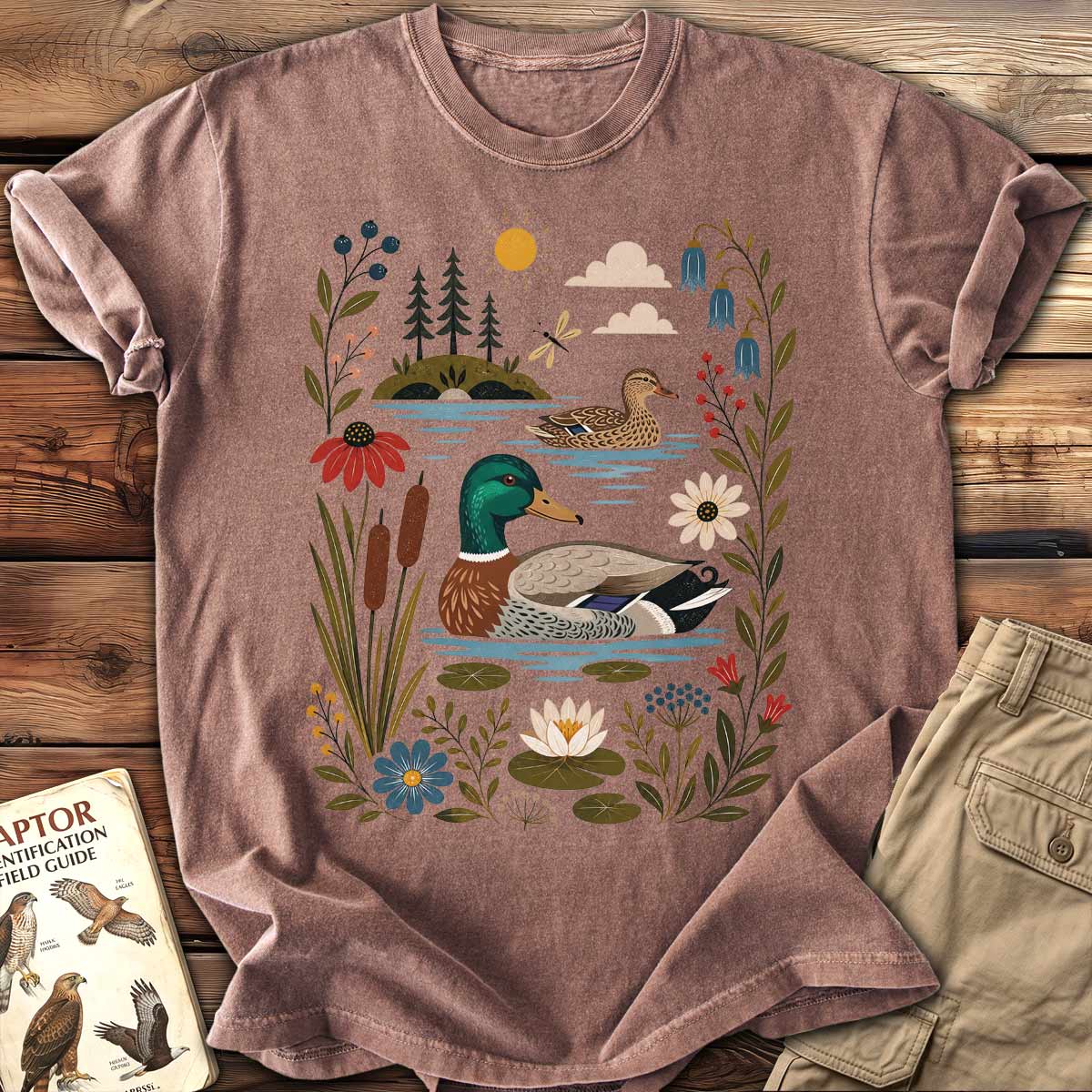Mallards in the Reeds T-Shirt