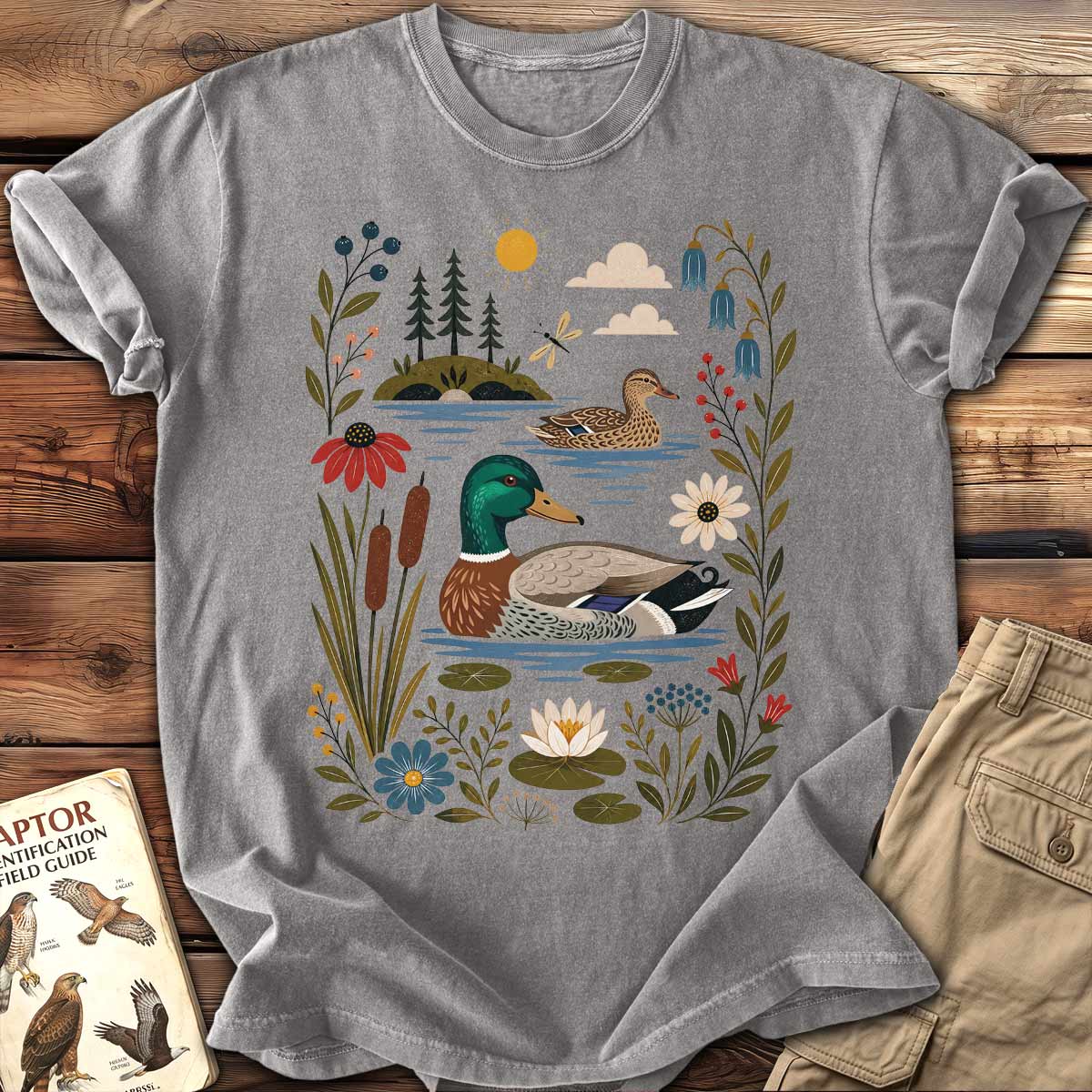 Mallards in the Reeds T-Shirt