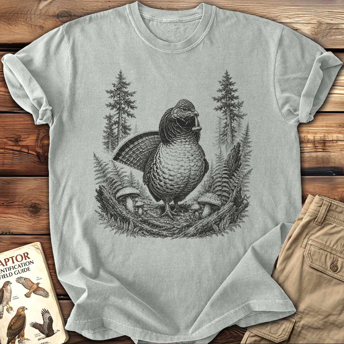 Mushroom Grouse T-Shirt