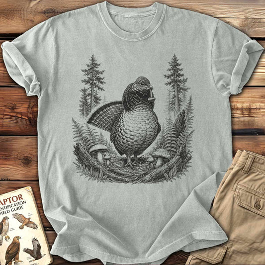 Mushroom Grouse T-Shirt