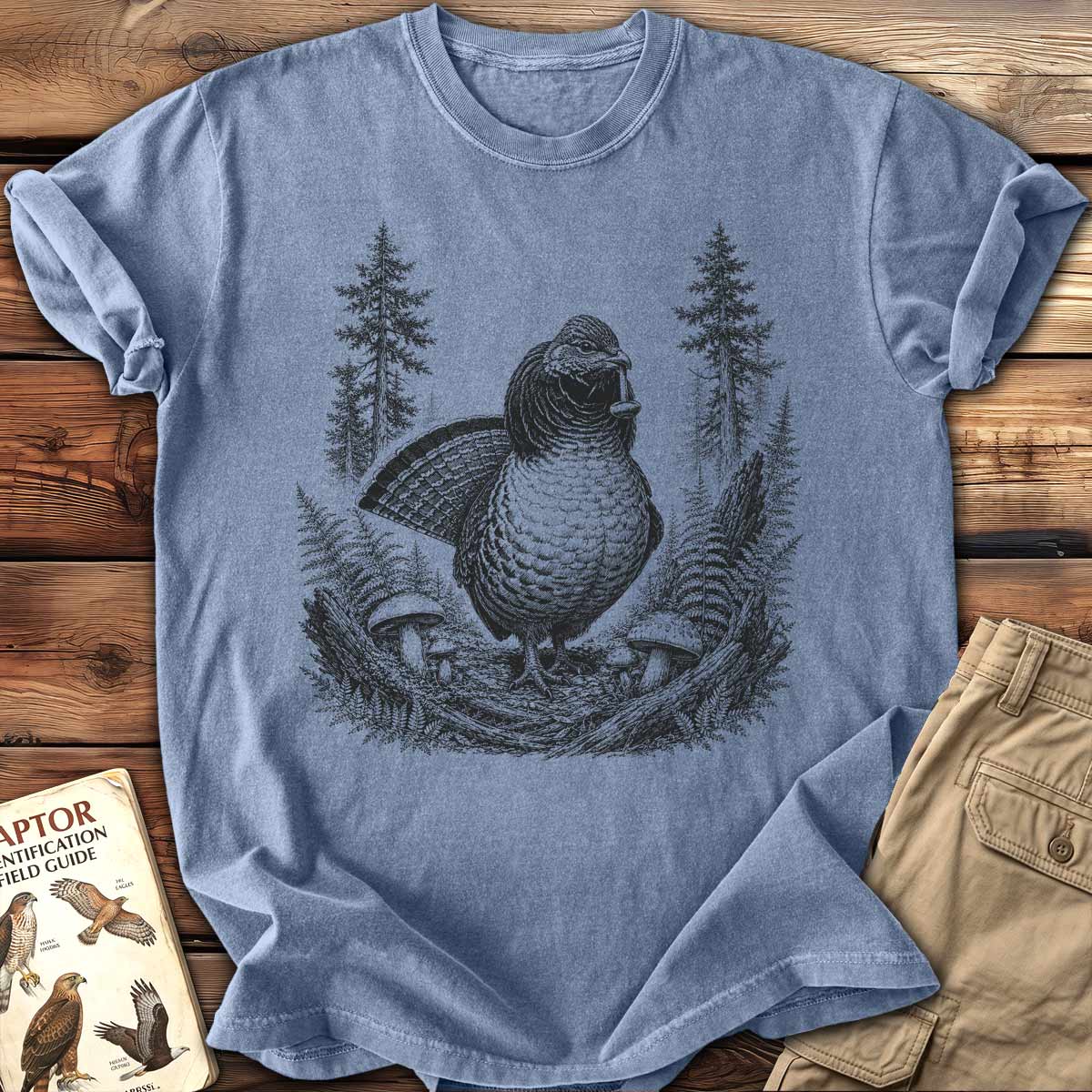 Mushroom Grouse T-Shirt