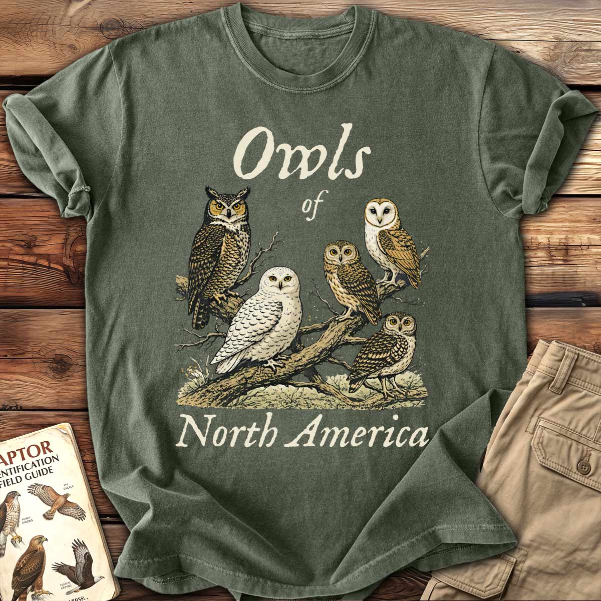 Owls of North America T-Shirt