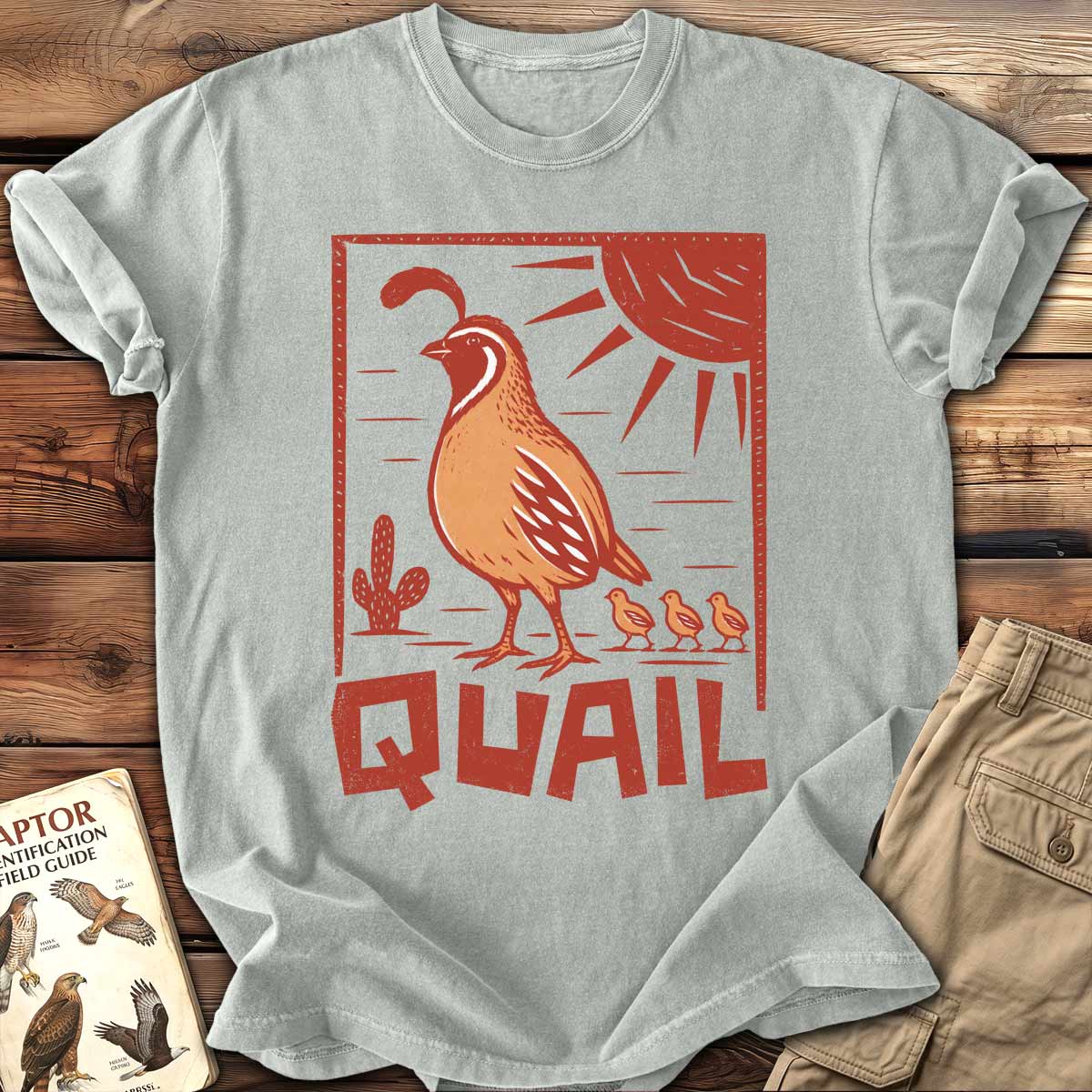 Quail Family T-Shirt