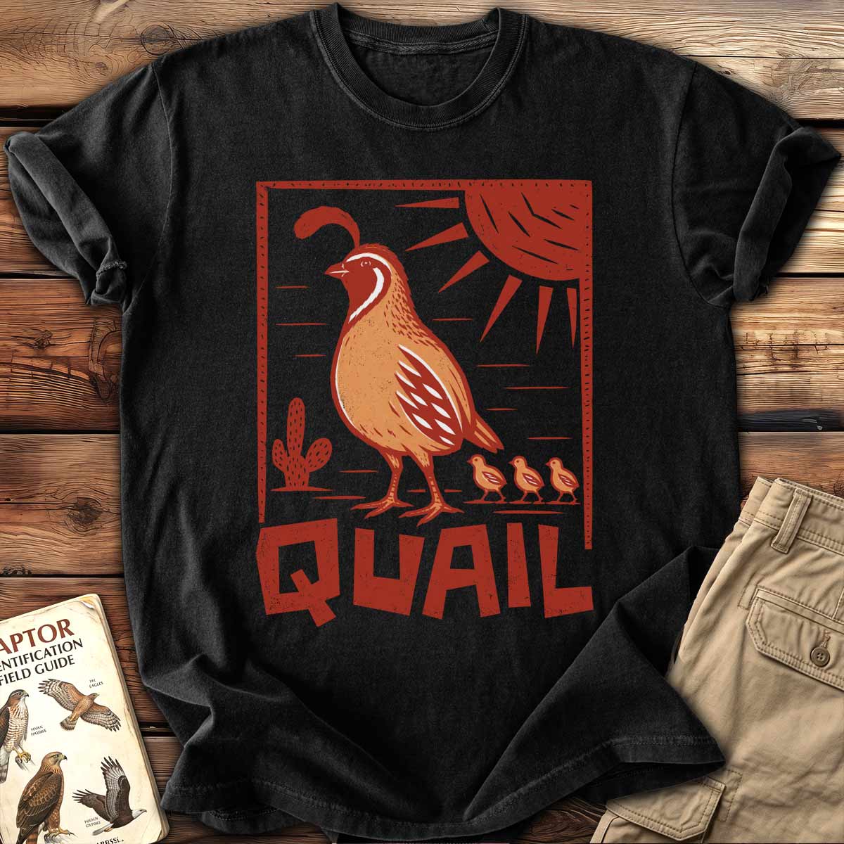 Quail Family T-Shirt