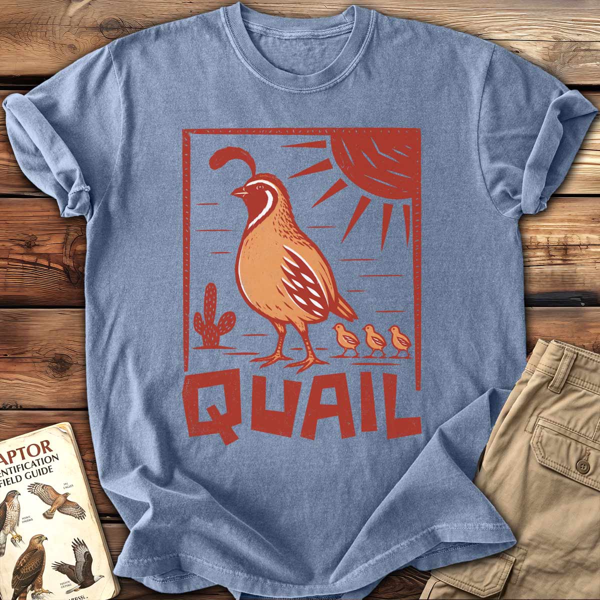 Quail Family T-Shirt