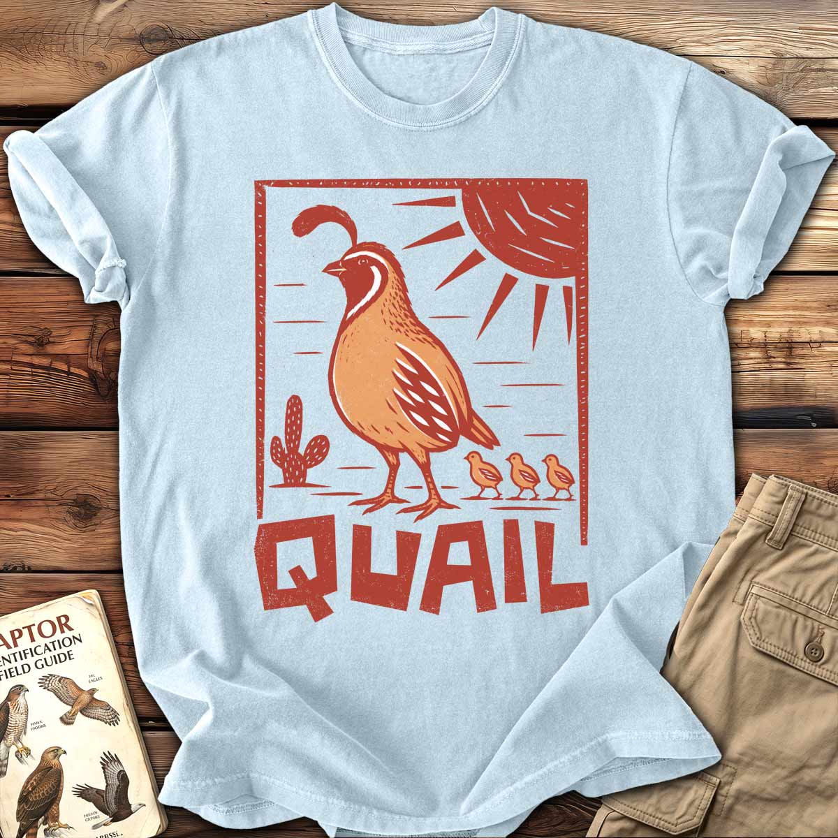 Quail Family T-Shirt
