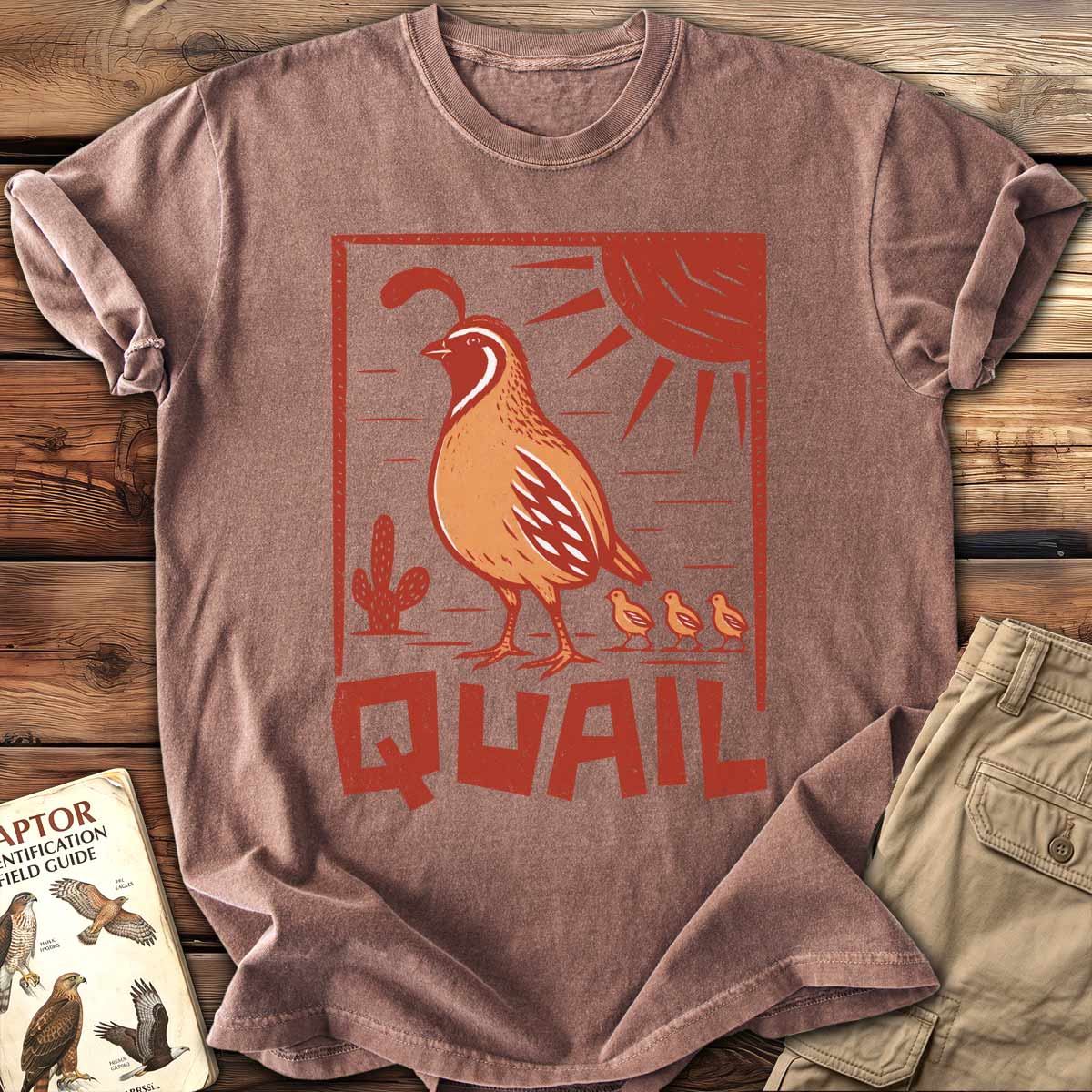 Quail Family T-Shirt
