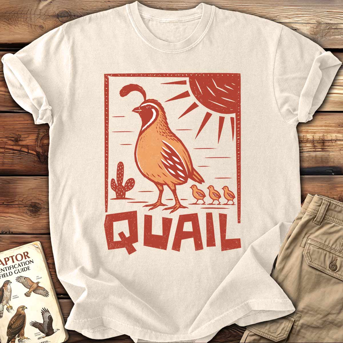 Quail Family T-Shirt
