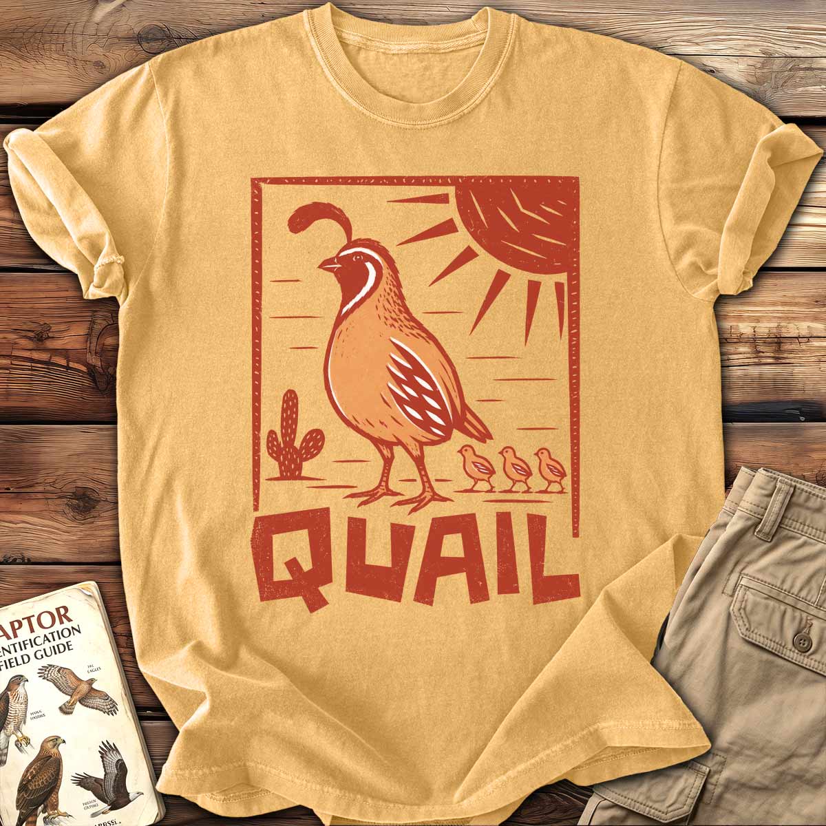 Quail Family T-Shirt