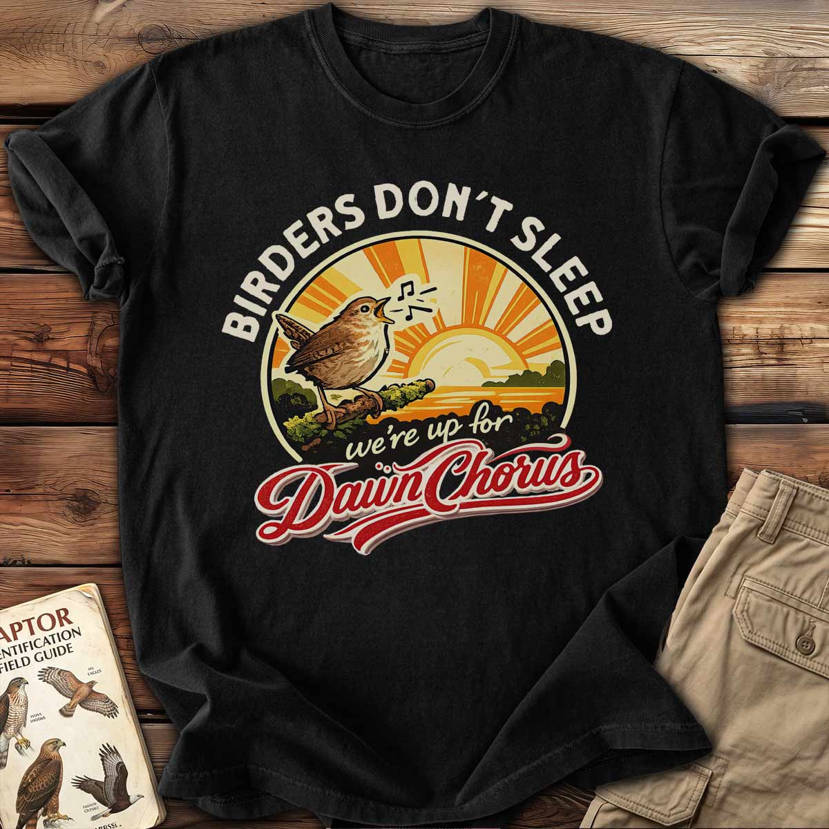 Birders Don't Sleep T-Shirt