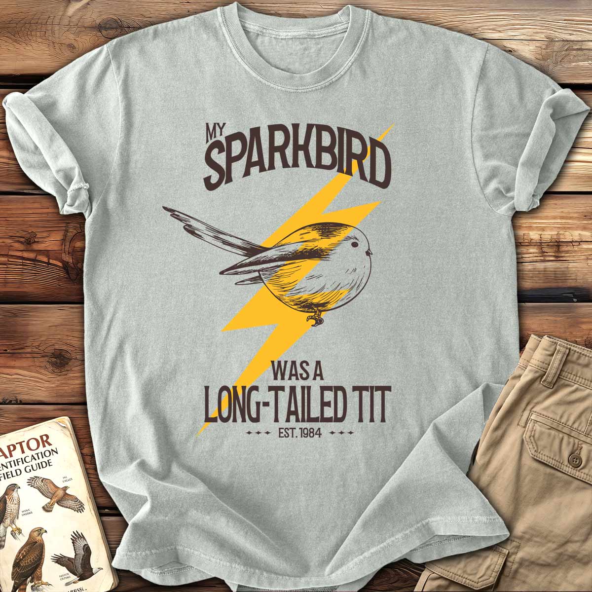 My Sparkbird was a Long-Tailed Tit T-Shirt