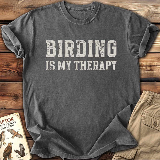 Birding Is My Therapy T-Shirt