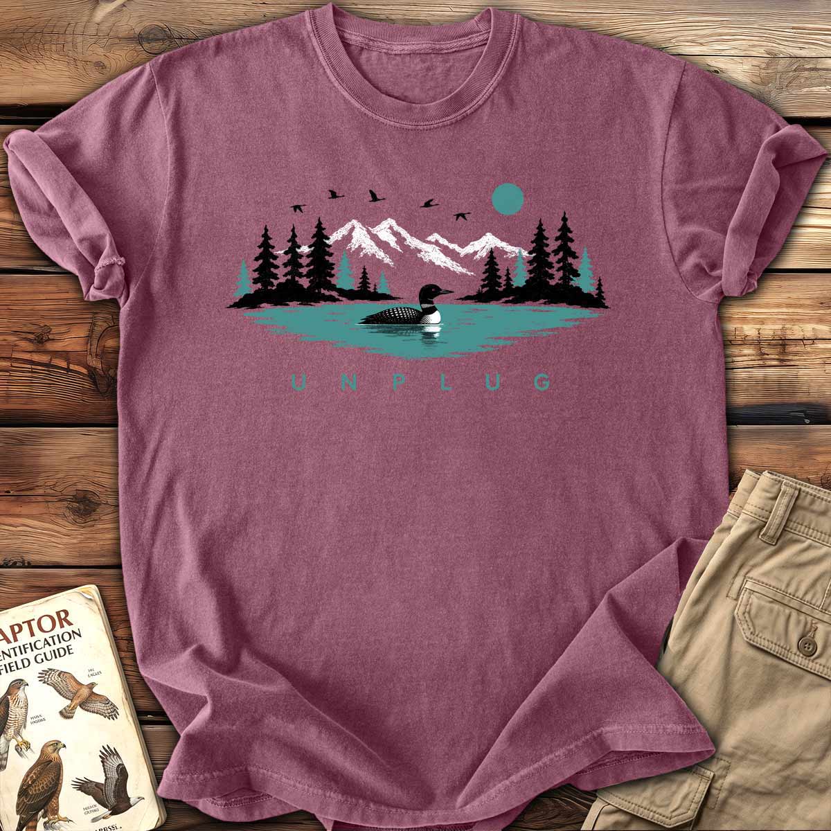 Unplug Loon T-Shirt