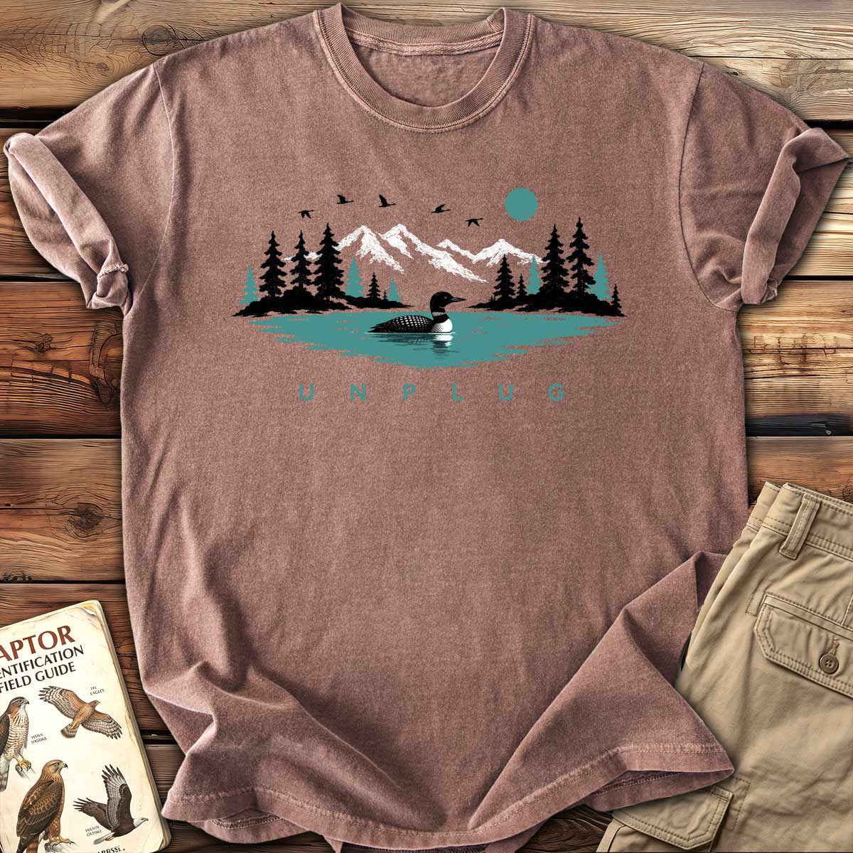 Unplug Loon T-Shirt