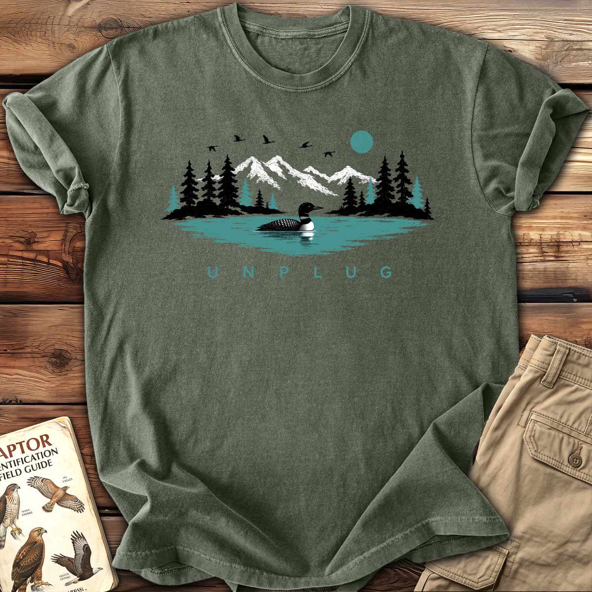 Unplug Loon T-Shirt
