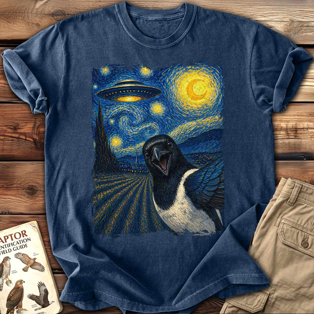 Van Gogh Selfie T-Shirt