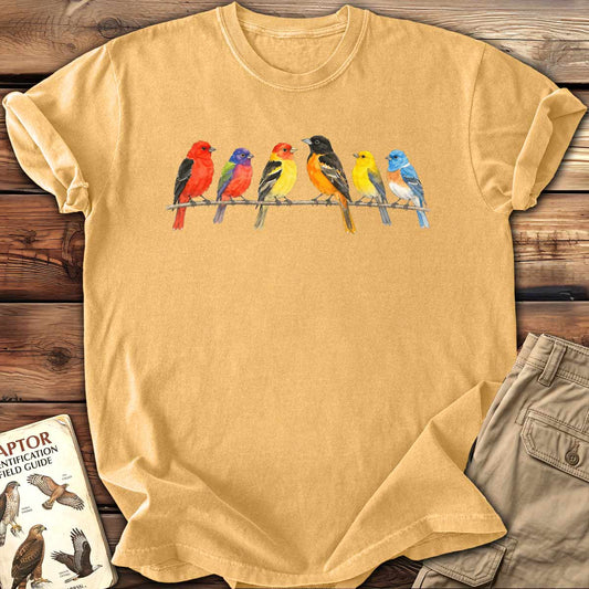Watercolor Songbirds T-Shirt