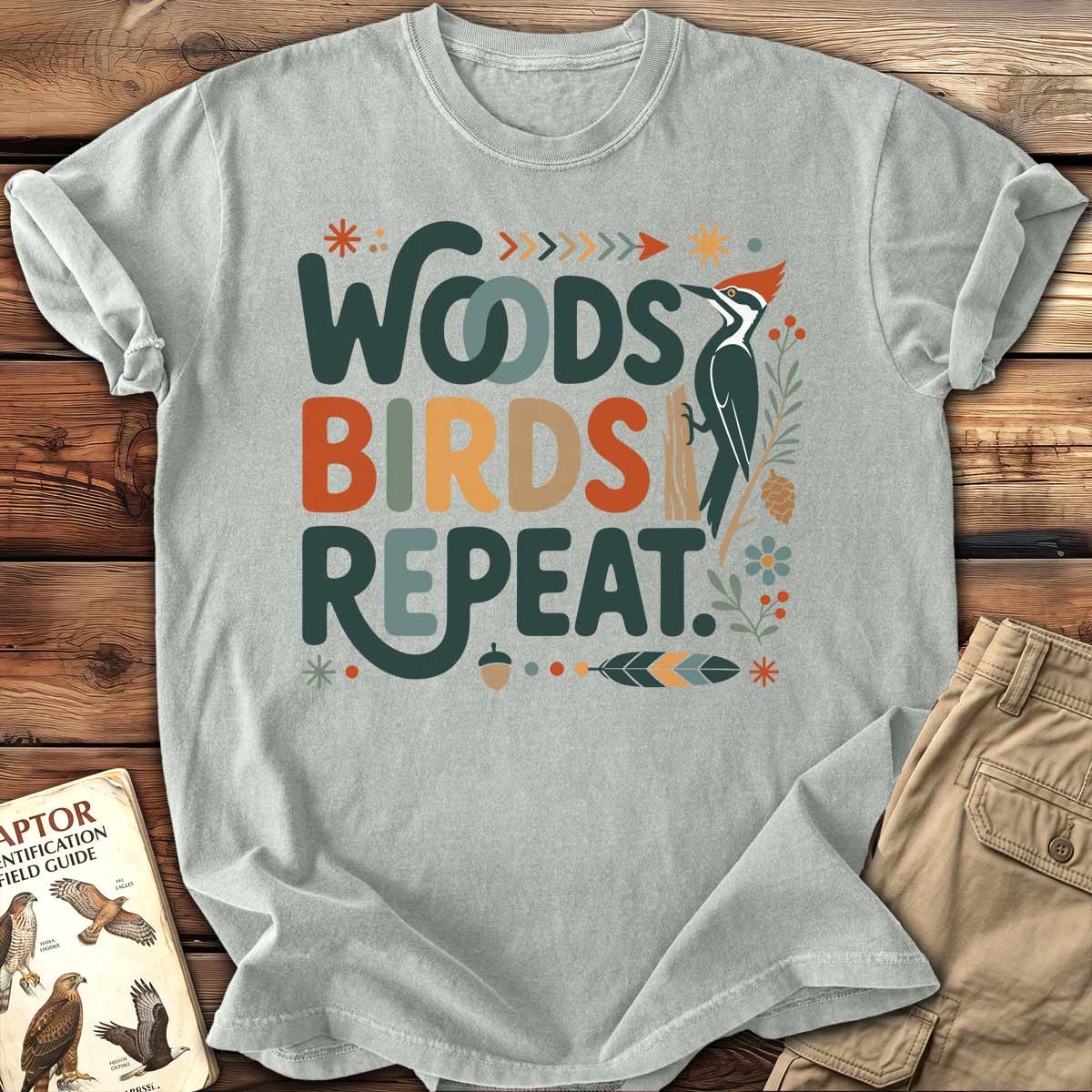 Woods Birds Repeat T-Shirt
