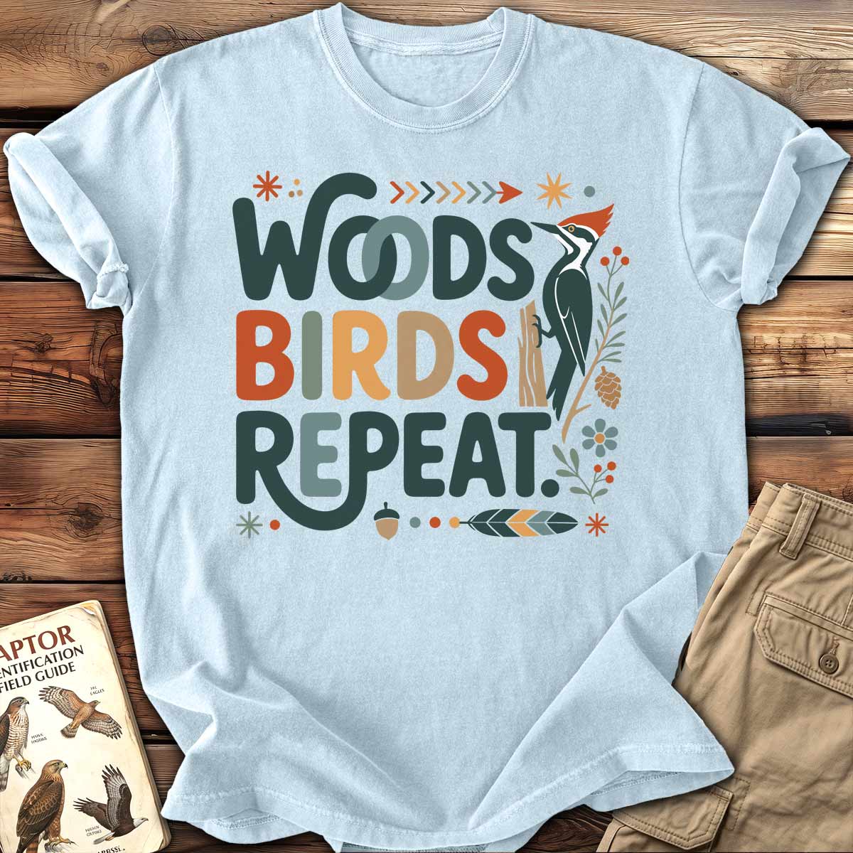 Woods Birds Repeat T-Shirt
