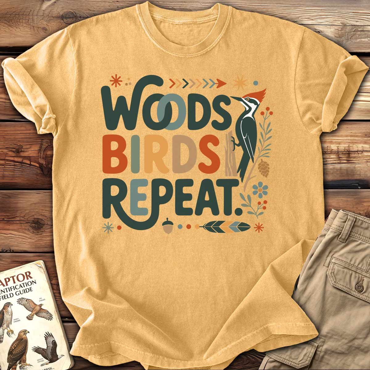 Woods Birds Repeat T-Shirt