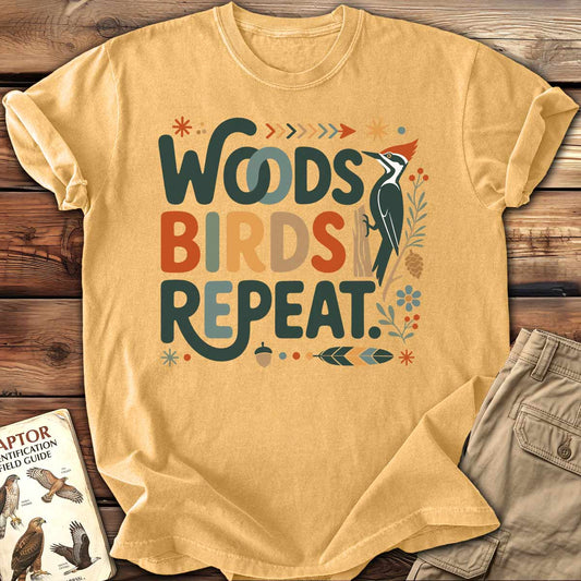 Woods Birds Repeat T-Shirt