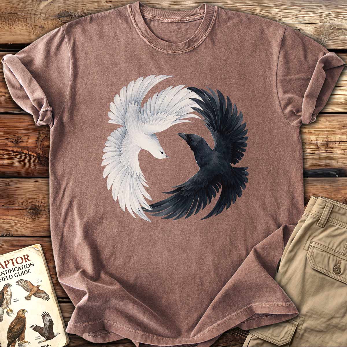 Yin Yang Birds T-Shirt