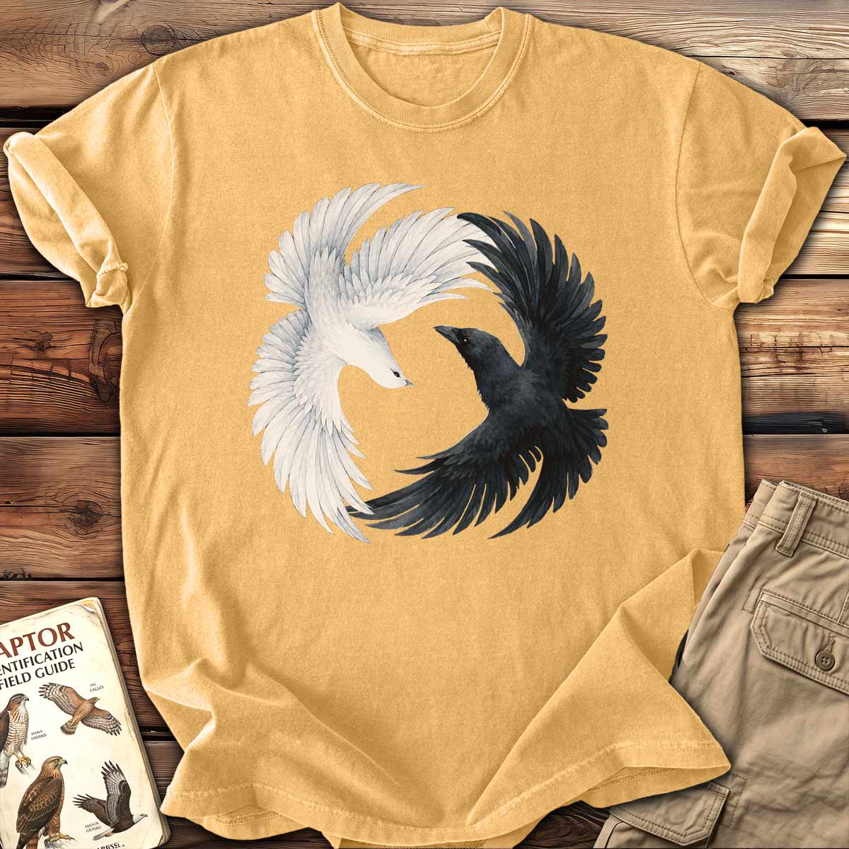 Yin Yang Birds T-Shirt
