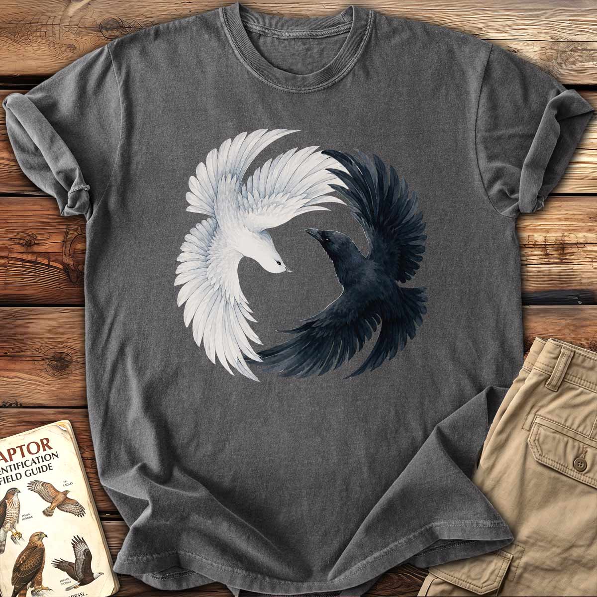 Yin Yang Birds T-Shirt