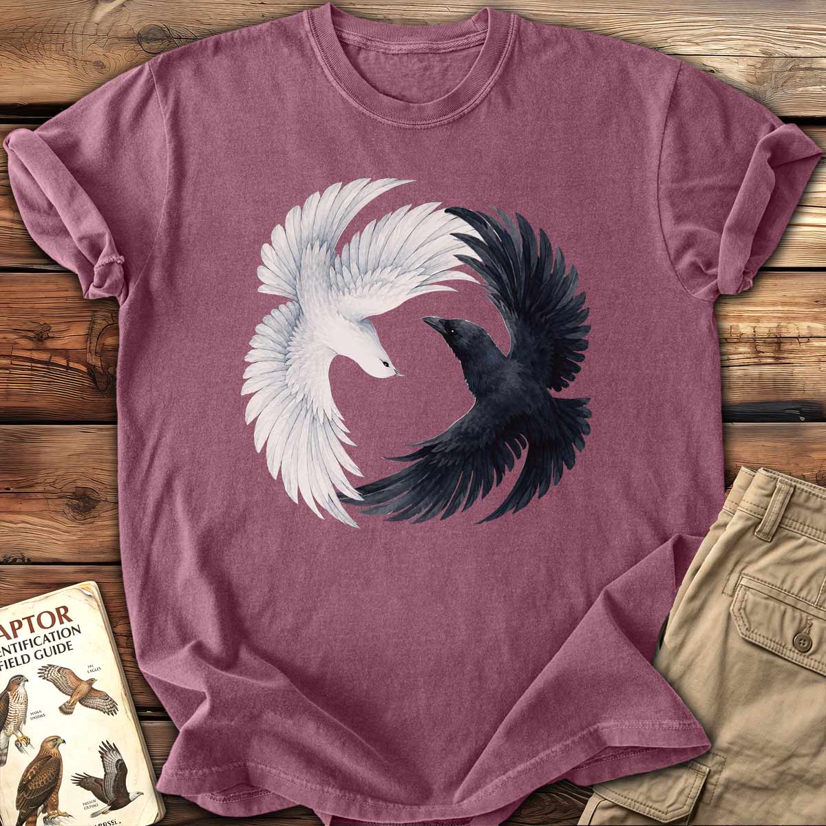 Yin Yang Birds T-Shirt