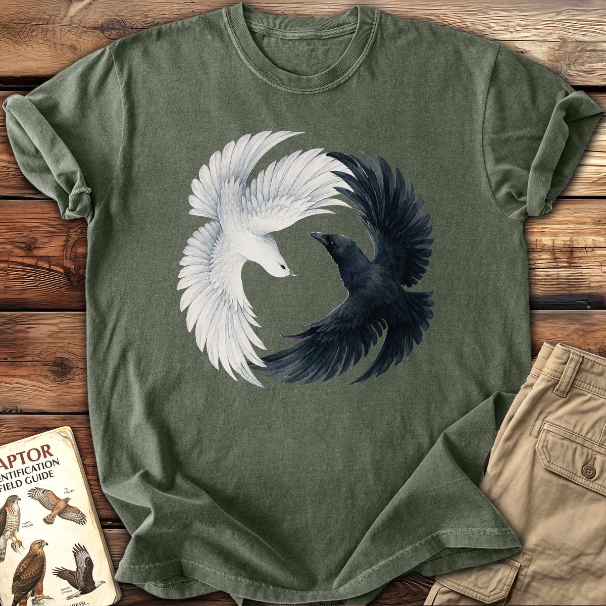 Yin Yang Birds T-Shirt