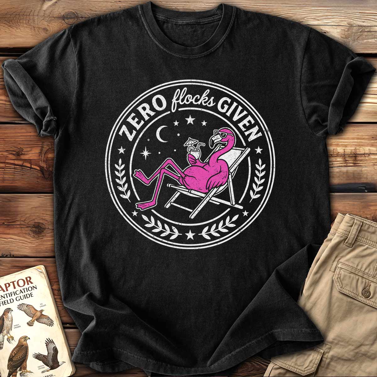 Zero Flocks Given T-Shirt