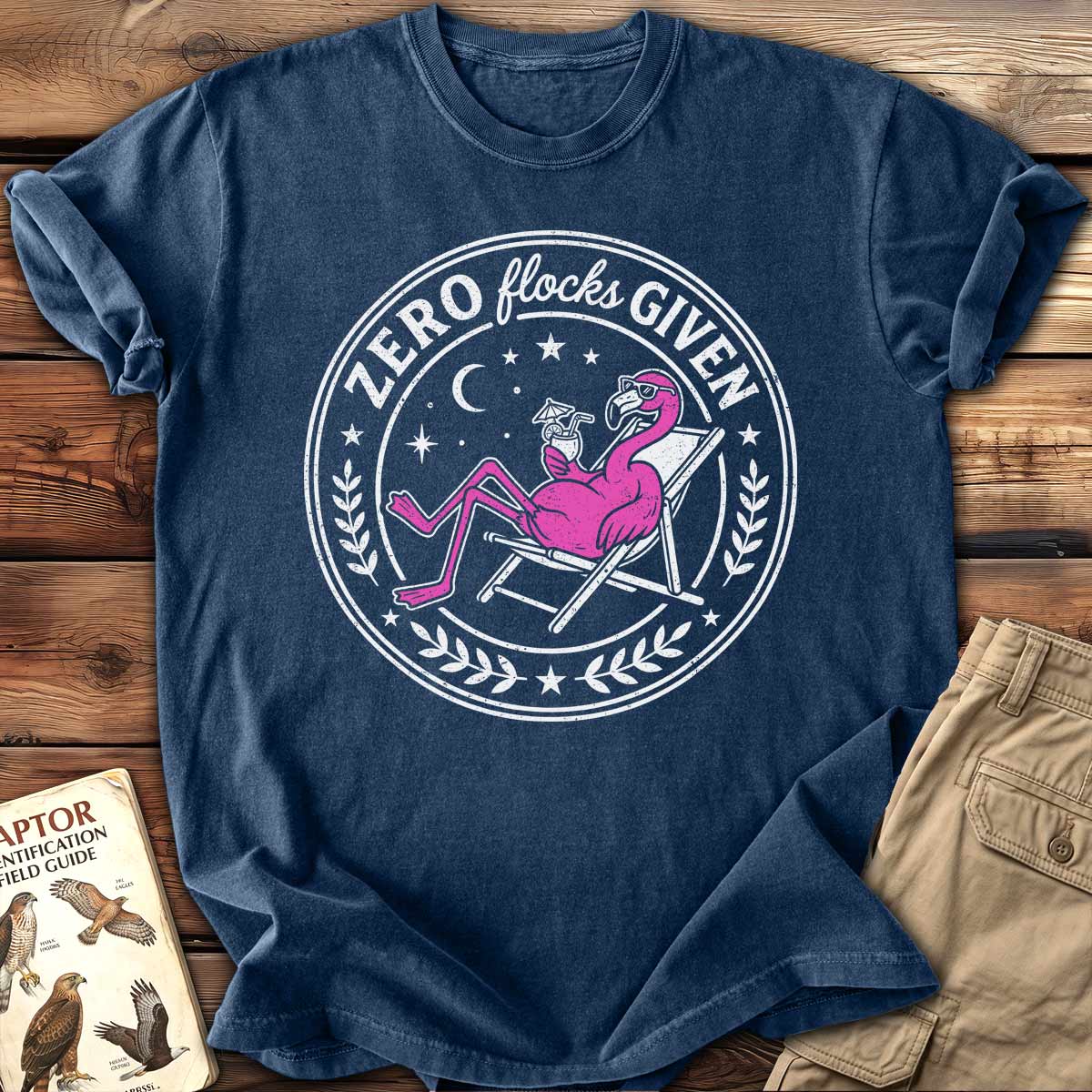 Zero Flocks Given T-Shirt